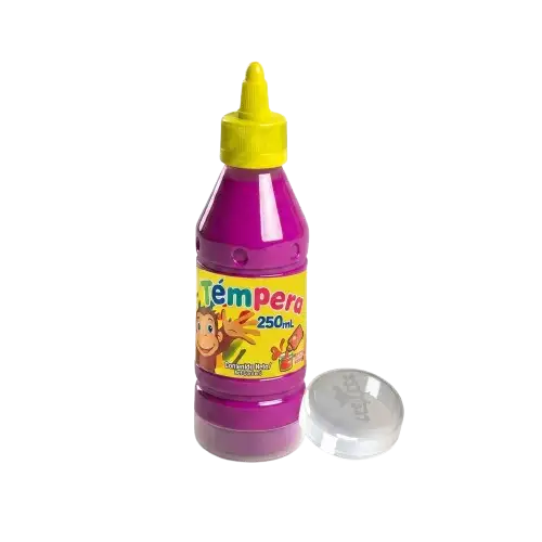 Témpera Lila 250ml con Aplicador