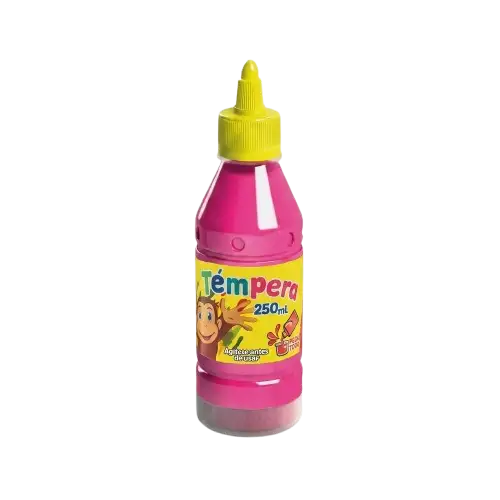 Témpera Rosado 250ml con Aplicador