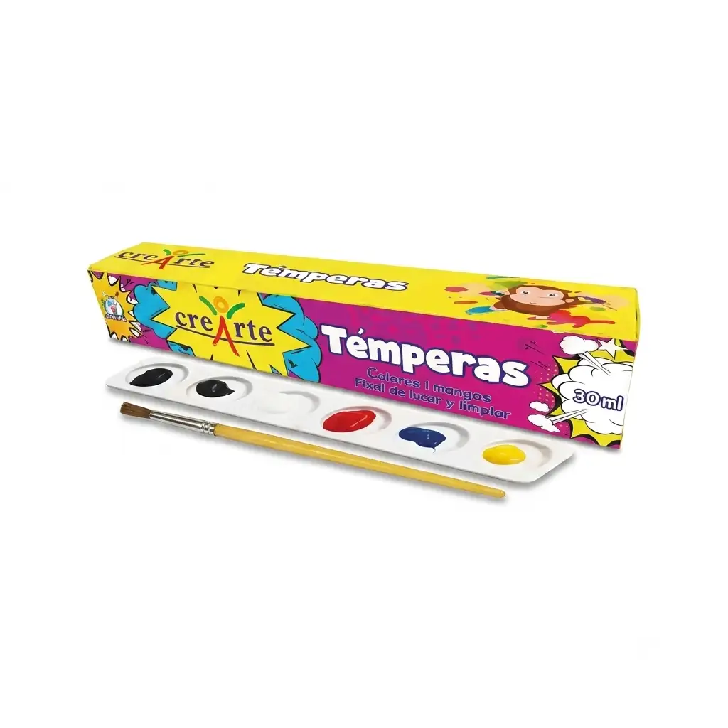 Témpera Set x7